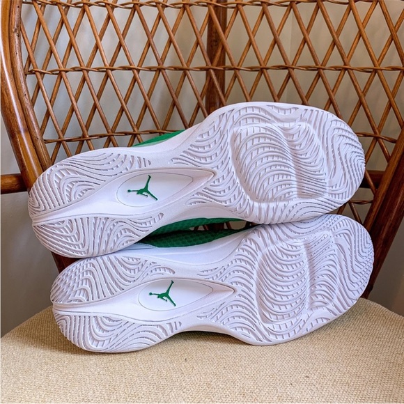 (Sample) Air Jordan Super Fly 3 PO (Sample) Celtic Green Shoes 15 - Picture 6 of 8